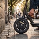 Bezkefés hajtómotor gumiabronccsal 36 V 350 W Teherbírás akár 100 kg 21 x 4,7 cm Réz, alumínium és gumi Fekete Elektromos rollerhez 5