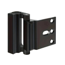 Bezpečnostní dveřní zámek s 3palcovou zarážkou 77 mm hliníková slitina zesílení dveří ochrana proti vniknutí 2