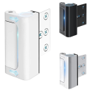 Bezpečnostní dveřní zámek s 3palcovou zarážkou 77 mm hliníková slitina zesílení dveří ochrana proti vniknutí 1