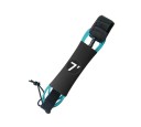 Bezpečnostní lanko na nohu na paddleboard 7 stop cca 213 cm s otočnou spojkou na suchý zip poutko na kotník na SUP surf i vodní sporty 1