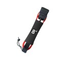 Bezpečnostní lanko na nohu na paddleboard 8 stop cca 243 cm s otočnou spojkou na suchý zip poutko na kotník na SUP surf i vodní sporty 1