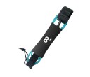 Bezpečnostní lanko na nohu na paddleboard 8 stop cca 243 cm s otočnou spojkou na suchý zip poutko na kotník na SUP surf i vodní sporty 2