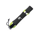 Bezpečnostní lanko na nohu na paddleboard 8 stop cca 243 cm s otočnou spojkou na suchý zip poutko na kotník na SUP surf i vodní sporty 3