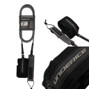 Bezpečnostní lanko na nohu na surfboard i paddleboard 7 stop cca 213 cm průměr 6-7 mm s otočnou spojkou na suchý zip poutko na kotník 3