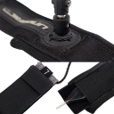 Bezpečnostní lanko na nohu na surfboard i paddleboard 7 stop cca 213 cm průměr 6-7 mm s otočnou spojkou na suchý zip poutko na kotník 5
