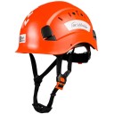 Bezpečnostní přilba s ventilačním systémem Velikost 53-63 cm Skořepina ABS Reflexní prvky Nastavitelná kolečkem Pro stavbu a výškové práce 3