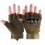 Bezprsté vojenské rukavice Taktické outdoorové rukavice bez prstů Armádní bezprsté rukavice 7