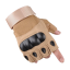 Bezprsté vojenské rukavice Taktické outdoorové rukavice bez prstů Armádní bezprsté rukavice 3
