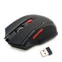 Bezprzewodowa mysz gamingowa 2000 DPI z odbiornikiem USB 2,4 GHz Zasięg 10 m Dwa boczne przyciski i przycisk DPI Na baterie 2x AAA 11,5 x 7 6