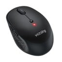 Bezprzewodowa mysz z Bluetooth i odbiornikiem USB 2,4 GHz do komputera i laptopa Rozdzielczość 2400 DPI 6 przycisków Zasilanie 1x bateria AA 3