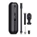 Bezprzewodowa pompka do roweru z kompresorem 150 PSI 5200 mAh ładowanie Typ-C czarna cyfrowa pompka do kół i opon 1