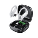 Bezprzewodowe słuchawki douszne z haczykami za uszami Etui ładujące z wyświetlaczem stanu naładowania Bluetooth 5.0 Sterowanie głośnością 1