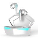 Bezprzewodowe słuchawki douszne z mikrofonem i bluetooth 5.1 Zasięg 10 m Czas pracy 4 do 5 godzin Kontrola muzyki Asystent głosowy Kwadratowe 1