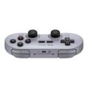 Bezprzewodowy kontroler gier Bluetooth do Nintendo Switch 2 i Switch z dwoma analogowymi joystickami i D-padem w retro designie do grania w gry 4