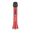 Bezprzewodowy mikrofon karaoke do śpiewu z Bluetooth 4.1 Wbudowana bateria 4000 mAh Kabel audio i ładujący w zestawie Długość 28,4 cm 2