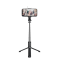 Bezprzewodowy mini statyw z kijem do selfie i lampką 3