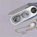 Bezprzewodowy ultradźwiękowy środek czyszczący do biżuterii i okularów 360°, ładowany przez USB, przenośny, ręczny środek czyszczący do użytku 4