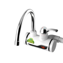 Beztłokowy przepływowy podgrzewacz wody 3000W 290 x 230 mm Obrotowy o 360° Termostatyczna bateria z wyświetlaczem na ciepłą i zimną wodę IPX4 Wtyczka 2