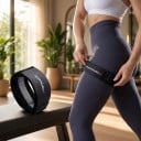 BFR faixas para pernas 2 pcs Ajustáveis com fivela 5 x 102 cm Treino com restrição de fluxo sanguíneo Para exercício de pernas e glúteos 14