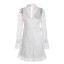 Biała mini sukienka 2