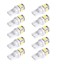 Biała żarówka samochodowa LED - 10 sztuk 1