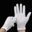 Białe rękawiczki damskie - 6 par 1