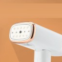 Biały parowiec do ubrań 130 ml 1000 W składany ręczny parowiec do ubrań Żelazko parowe do podróży Szybkie nagrzewanie 40 s UE 3