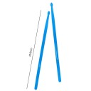 Bici fluorescente 41,5×1,4 cm, pereche de bețe de tobe luminoase de diferite culori, rezistente pentru a cânta la seturi de tobe și spectacole muzicale 3