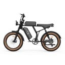 Bicicleta elétrica URLIFE T2 Fat bike Bateria removível 48 V 15,6 Ah Mudança Shimano Ecrã LCD colorido Travões de disco Para terreno e cidade 3