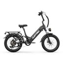 Bicicletta elettrica da montagna per adulti CLEYTRO XC20 Batteria 48 V 15,6 Ah Autonomia fino a 100 km Fat bike Accesso basso Capacità 150 kg Nera Per 1