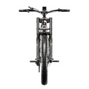 Bicicletta elettrica per adulti con display da 3,5" 2000W Due motori 48V 17,5Ah 840Wh 2 posti 7 velocità Freni idraulici Luce 50 km/h Pendenza 40° 4