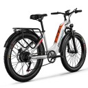 Bicicletta elettrica pieghevole da città per adulti 1000W 48V 17,5Ah 42 km/h Freni idraulici 7 velocità Display LED da 3,5" Bicicletta compatta 3
