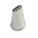 Bico decorativo com padrão estriado 2