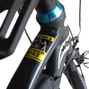 Bicycle Sticker 5x4 cm Don't Touch My Bike Frame Decoration Mountain and Road Bike Colourful Sticker Easy Installation Leaves No Residue 2