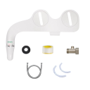 Bidet Attachment for Toilet Seat Double Nozzle with Adjustable Water Pressure Non-Electric Shower System for European Toilets Hygienic Comfort 3