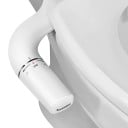 Bidetadapter voor toiletzitting Dubbele sproeier Instelbare waterdruk Neelektrische bidet voor Europese toiletten Hygiënische sproeier 2