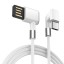 Biegbares USB-auf-Micro-USB-/USB-C-Kabel 3