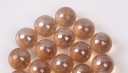 Biglie di vetro 10 pz Diametro 1,6 cm Superficie liscia e lucida Per il classico gioco del buco Per giocare all'aperto e a casa con gli amici 10