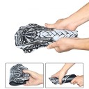 Bike Mudguard 27 x 15 cm Black and White Samurai Warrior Design Universal Front and Rear Mudguard Sports Design 3