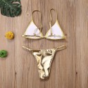 Bikini brillante de mujer P767 4