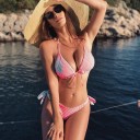 Bikini cu dungi pentru femei P520 3