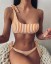 Bikini cu dungi pentru femei P579 2
