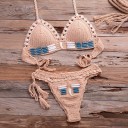 Bikini da donna con conchiglie 6