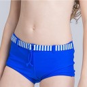 Bikini da ragazza con chiusura dietro il collo - Blu scuro 7