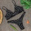 Bikini damskie w groszki P369 2