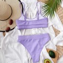 Bikini de cintura alta para mujer 1
