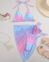Bikini de damă cu eșarfă 2