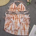 Bikini de damă cu eșarfă 6