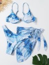 Bikini de damă cu eșarfă P277 5