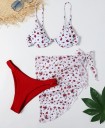 Bikini de damă cu eșarfă P277 3
